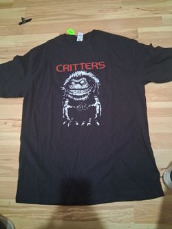 NEW CRITTERS HORROR MOVIE T-Shirt collection size Large unisex (for men or women) 