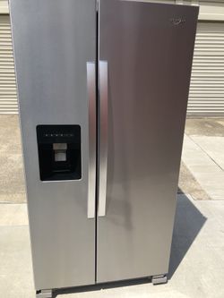 Whirlpool stainless steel refrigerator