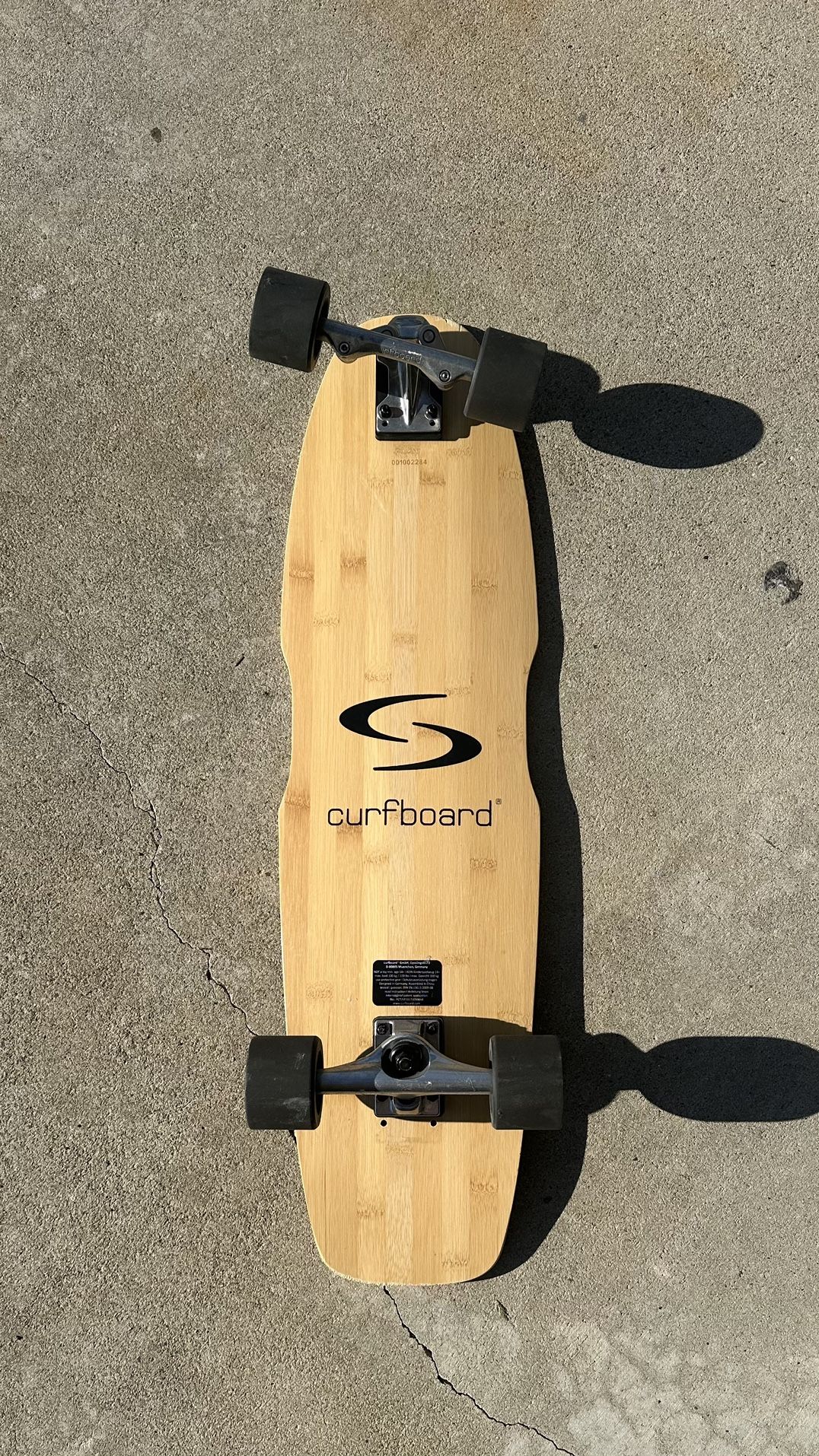 Curfboard surfskate