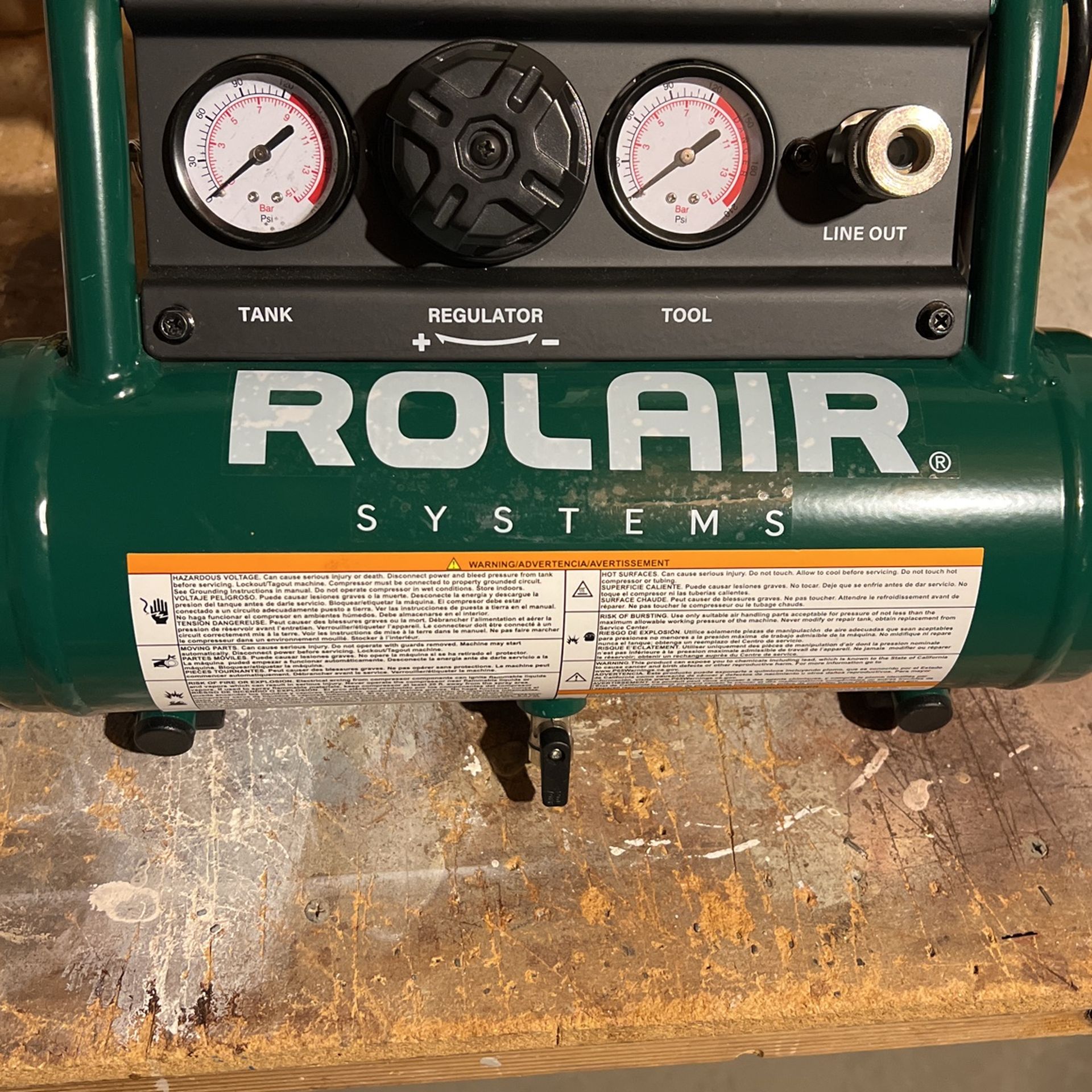 Rolair Air Compressor