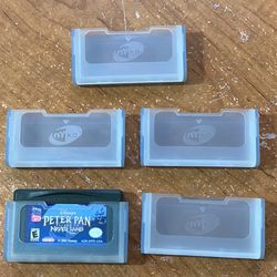 Nyko 5 Pack Game Cartridge Case Protector / Dust Cover Nintendo Game Boy Advance & GameBoy (Game Cartridge Not Included