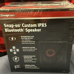 New!!! Snap-On IPX5 Bluetooth Speaker 