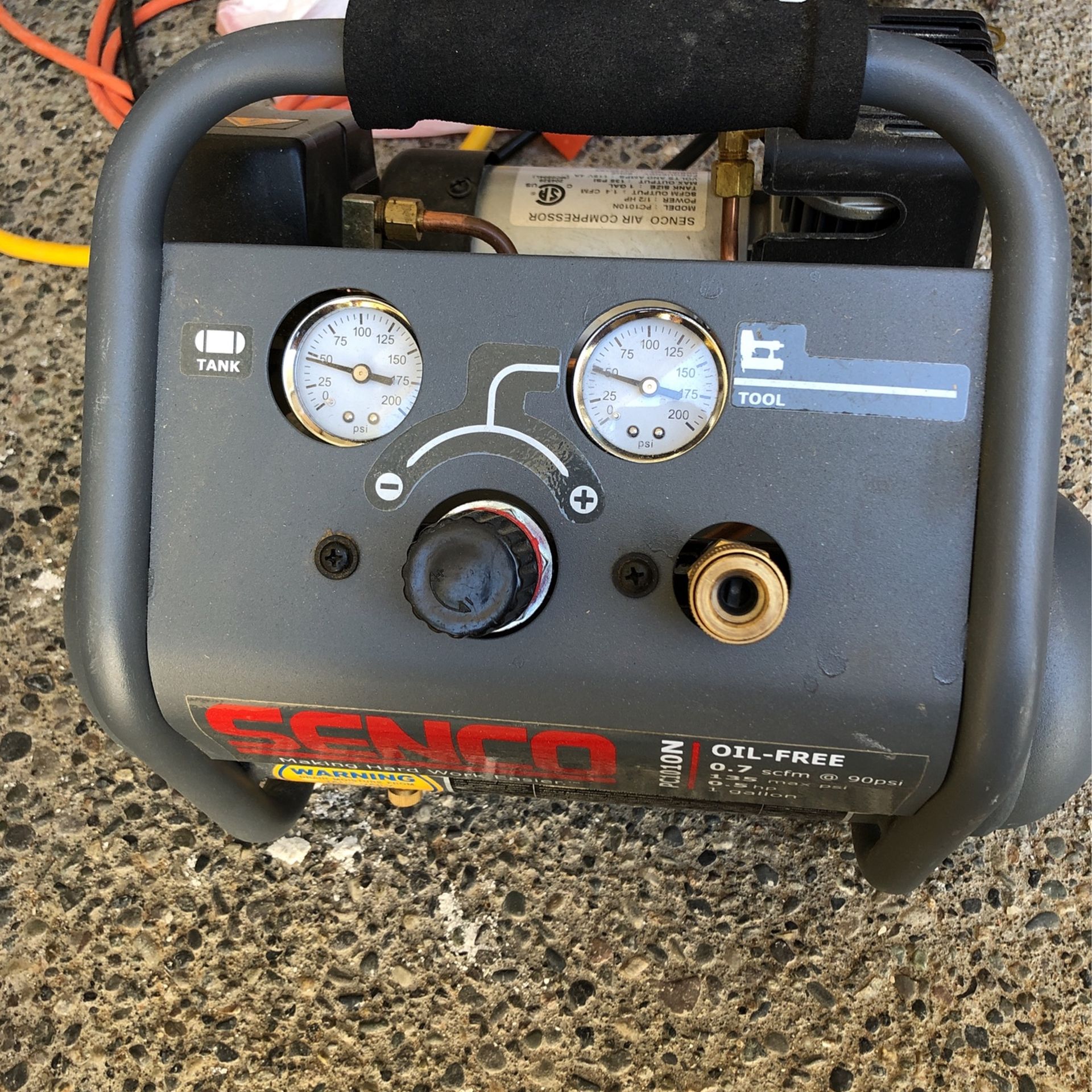 Senco Air compressor Quiet