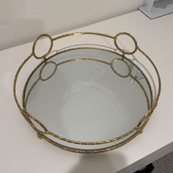 Gold Decorative Tray