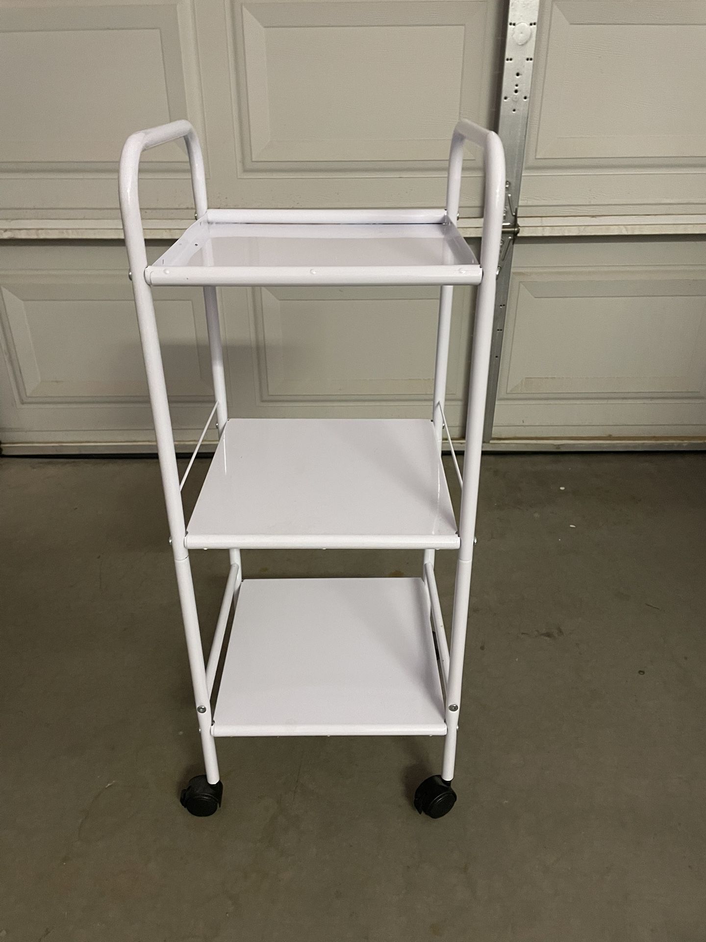 3 Tier Metal Rolling Cart