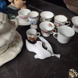 ique 1900s american brilliant cut clear glass authentic