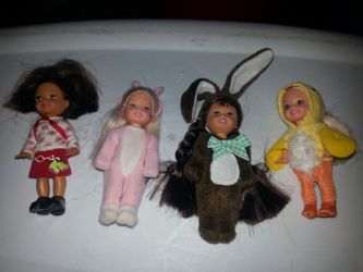 4 Kelly Dolls