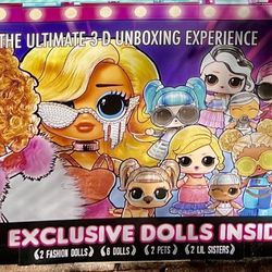 Brandnew Magic studios Omg LOL Exclusive Dolls!!! 