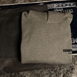 Dark Oatmeal Essentials Hoodie