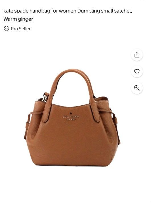 Kate Spade Dumpling Mini Satchel $329 Retail