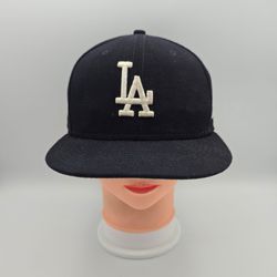 New Era 59Fifty Los Angeles Dodgers Fitted Hat Size 7 3/8