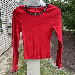 Guess Jeans Womens Long Sleeve T shirt 