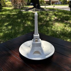 Eiffel Tower Ceramic Jewlery/ring Holder