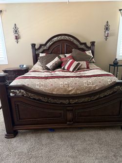 Solid wood bedroom set