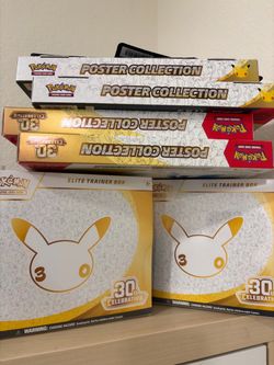 Pokemon 30th ETB/ Poster Collection