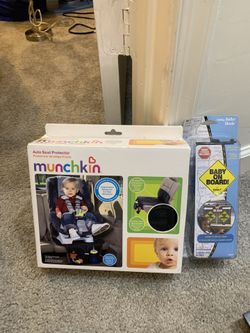 Brand new seat protector and window shade