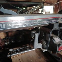 Ten inch radio arm saw serious
