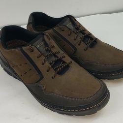 Rockport Activeflex Mens 12 W  Brown Walkability Lightweight Casual Shoes A10988