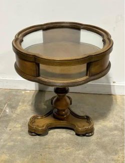 Antique display table