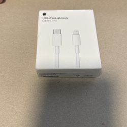 Apple USB-C to Lightning Charging Cable 2 M 