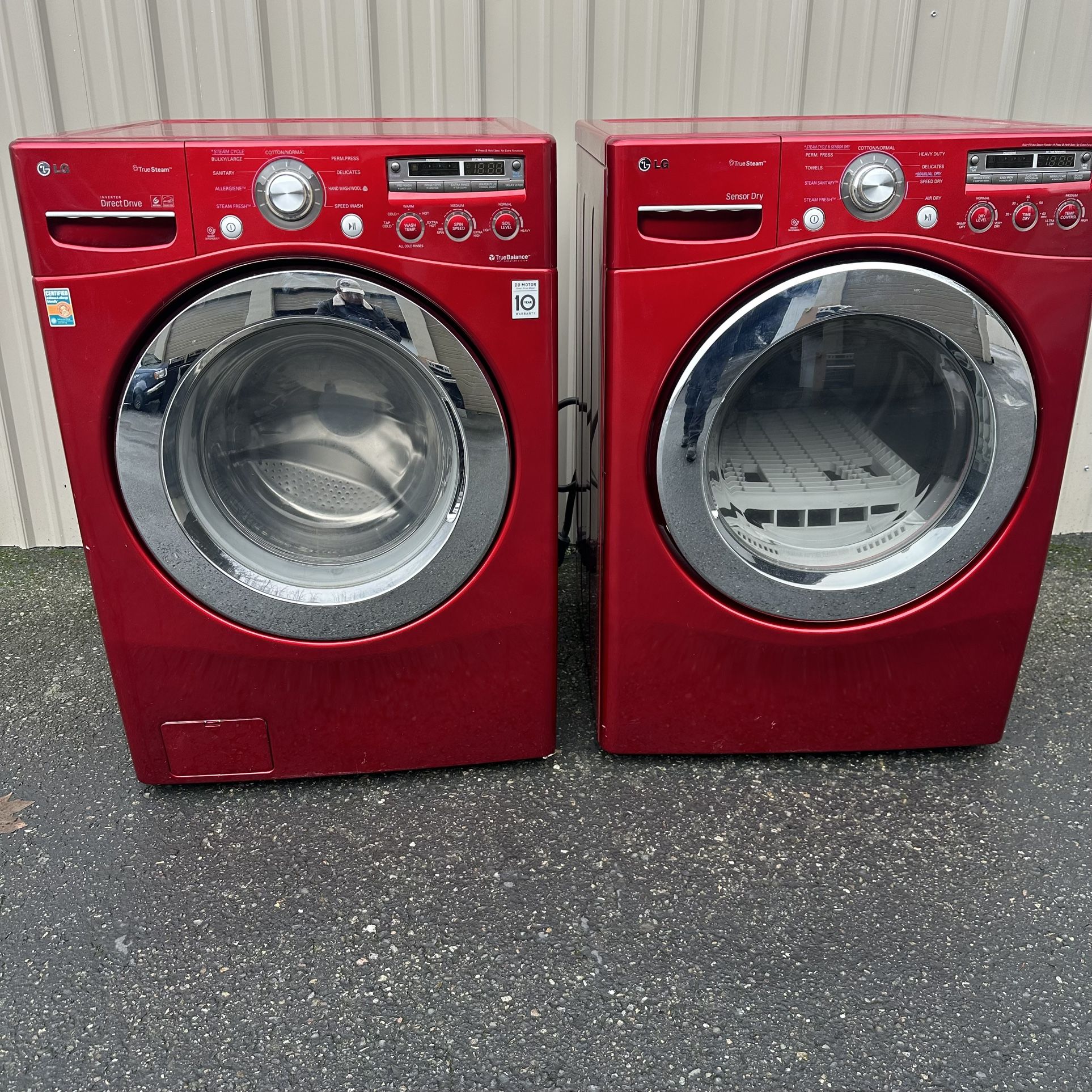 Ig Stackable washer and dryer set Lavadora