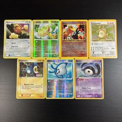 Holo and Reverse Holo Pokémon Card Lot - Entei, Magnemite, Etc.