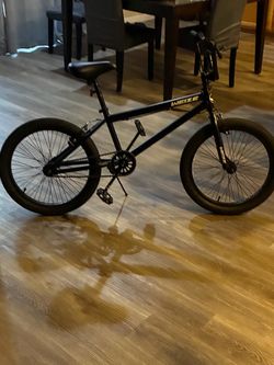 Weize Black BMX Bike