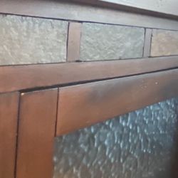 TV Stand Console (Birch Wood) - $80 ( East Side)