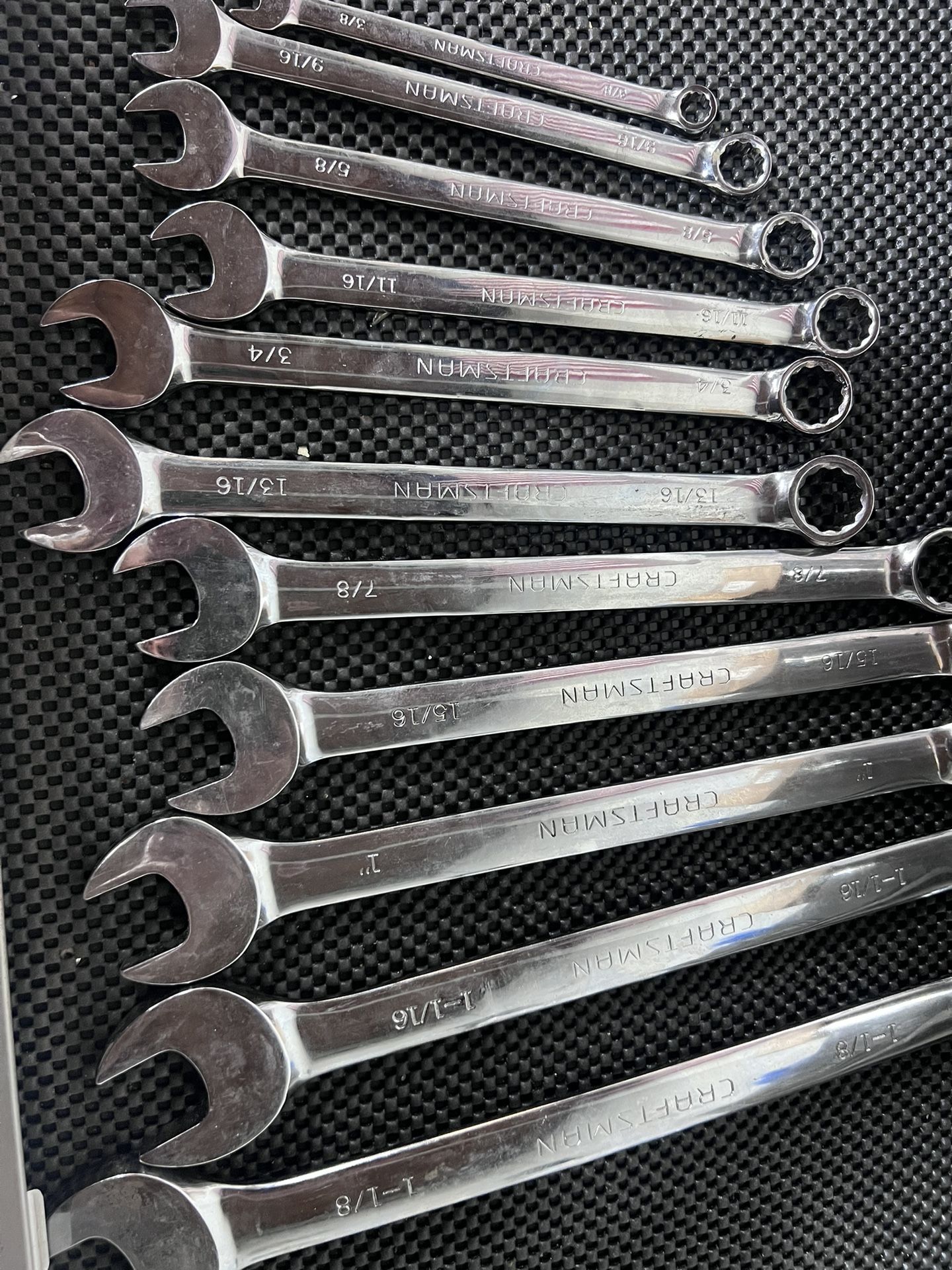 Craftsman Wrench Set, 5/16-1inch 1/8”