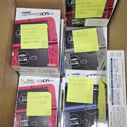 Refurbished Japanese New 3DS and New 3DS LL Consoles