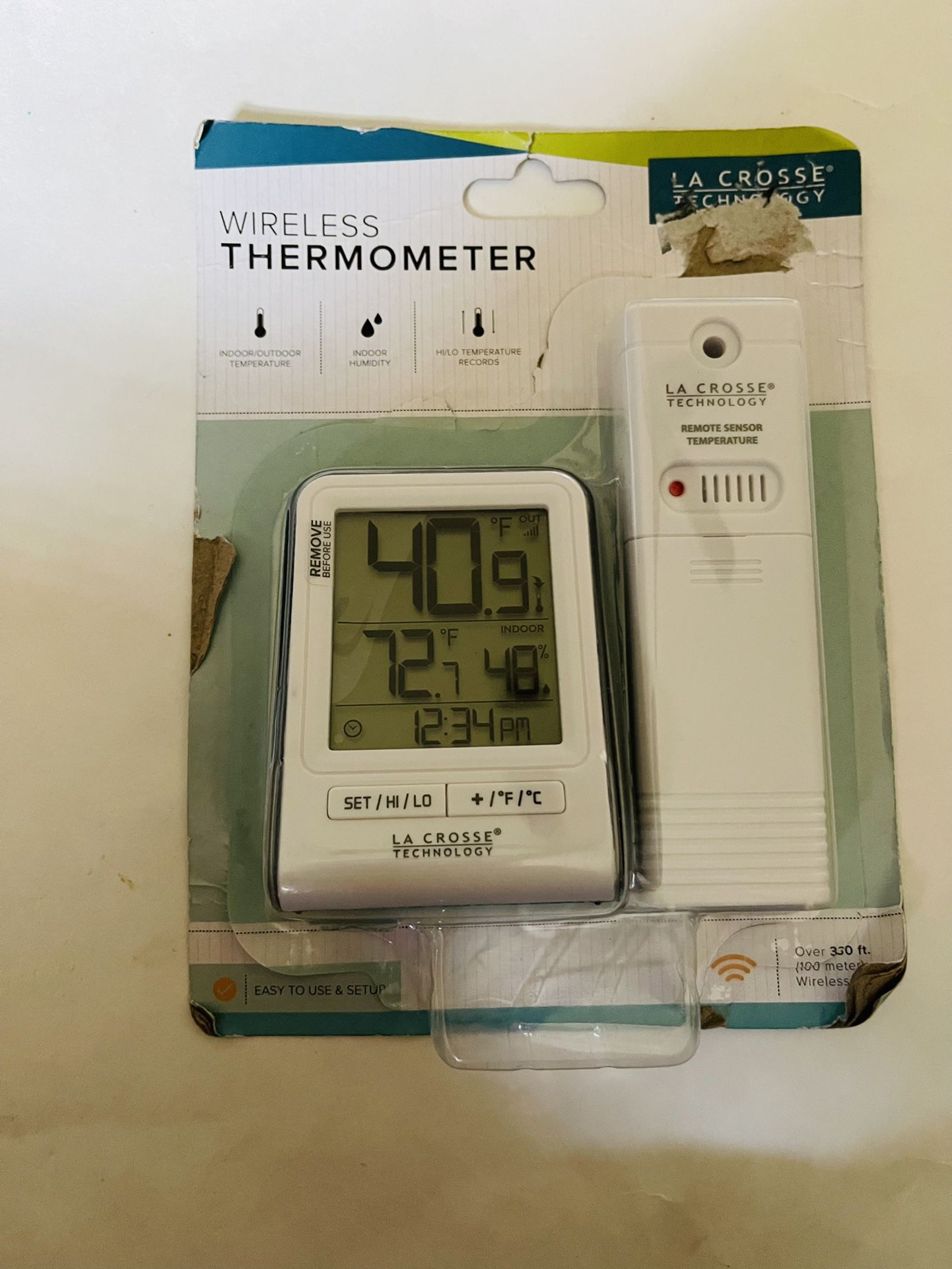 Wireless Thermometer,La Crosse Technology,New