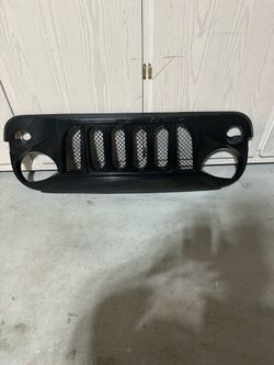 Jeep Wrangler grill (angry bird)