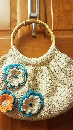 Sassy Crocheted Handbag Purse