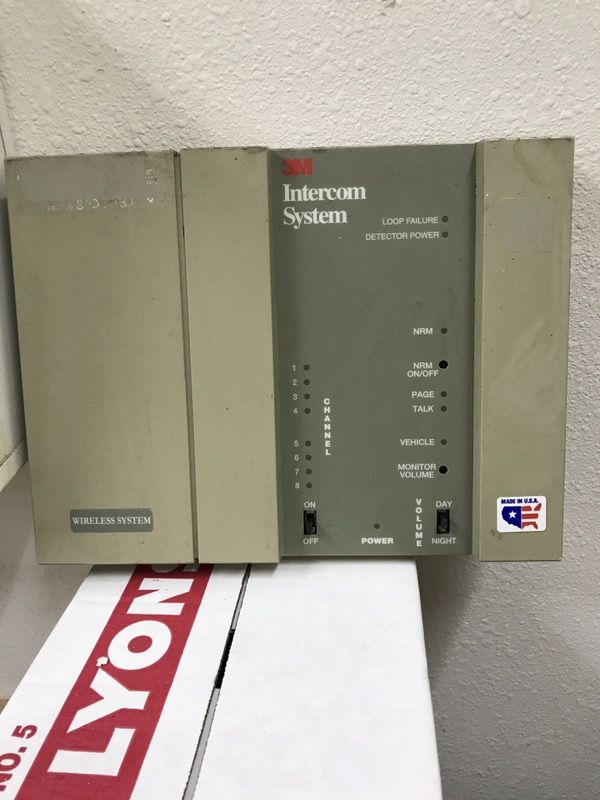 3M C1060 Drive thru system
