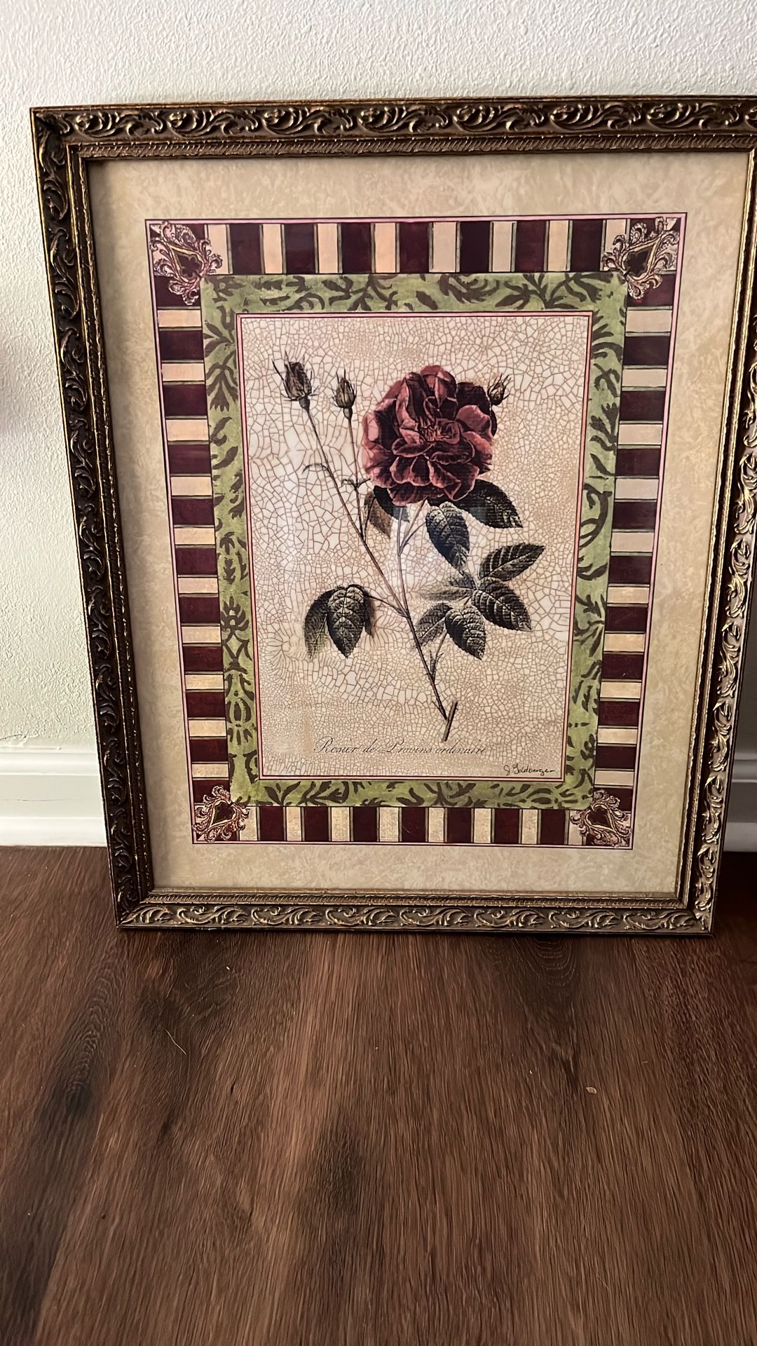 Antique Rose Frames