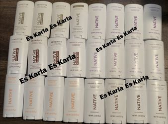 Native Deodorant $6 each or 4 For $22. Price is FIRM