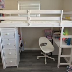Bunk Bed With Desk 