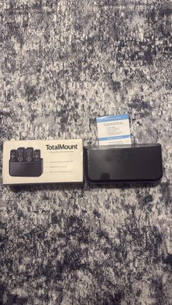 TotalMount Hole-Free Remote Holder – Eliminates Need to Drill Holes in Your Wall