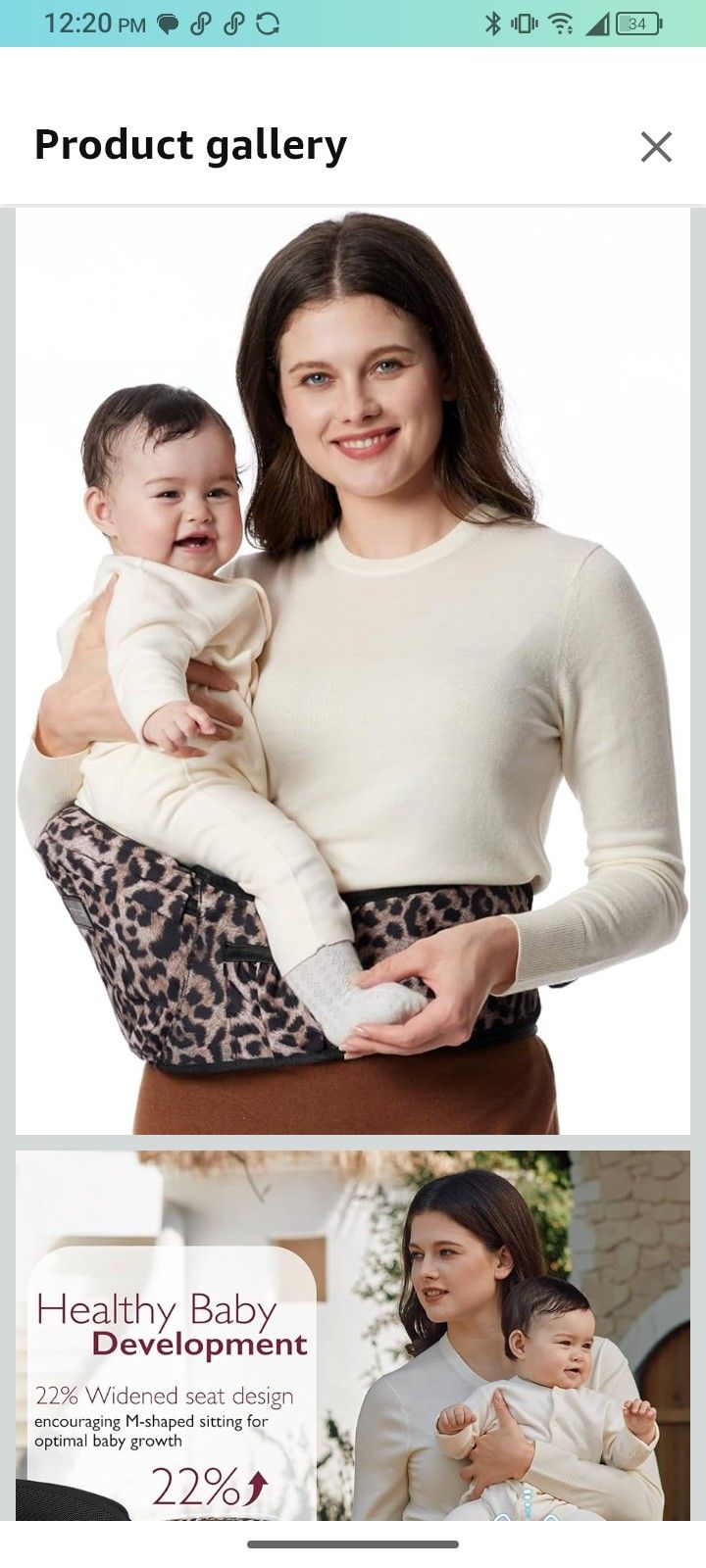 Momcozy Baby Hip Seat Carrier 