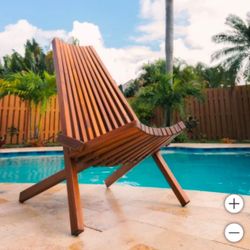 BRAND NEW Melino Wooden Folding Chair