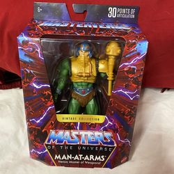 Masters of the Universe vintage collection man-at-arms action figure