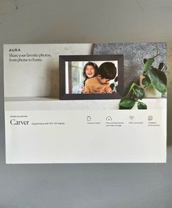 Aura Carver 10.1" HD WiFi Digital Photo Frame - Brand New / Sealed
