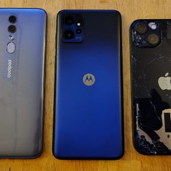 SmartPhone Lot For Parts CoolPad - Moto G Power - iPhone 13