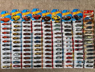106 Hot Wheels + Matchbox - JDM, Euro, Honda, Nissan, Porsche, Ferrari