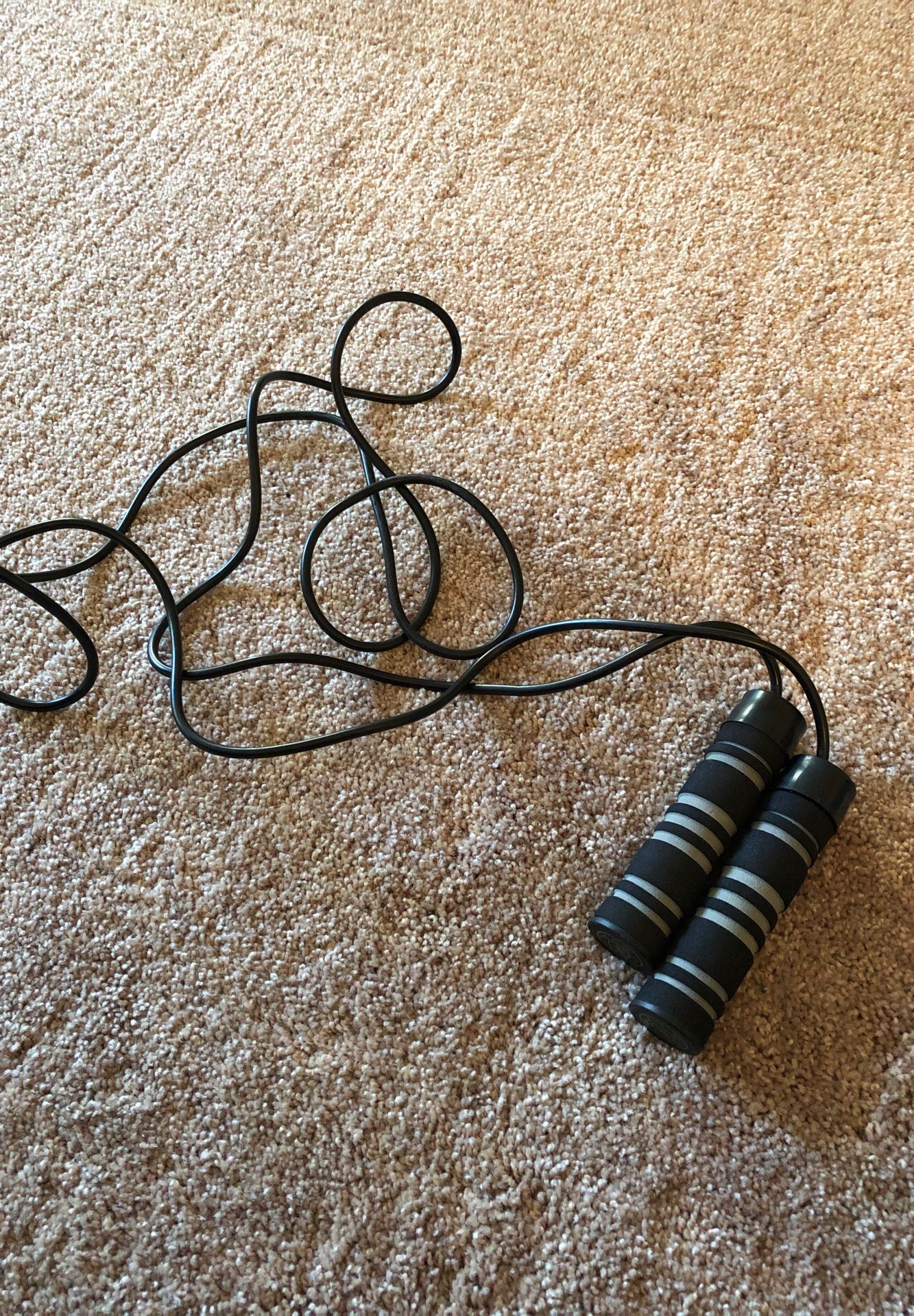 Weighted jumping rope