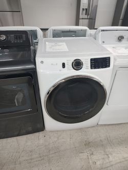 $629 GE Front Load Electric Dryer White