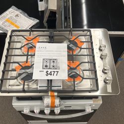 GE Cafe 30” Built-In Gas Cooktop With Dishwasher-Safe Grates