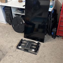 55” samsung tv with full articulating wall mount