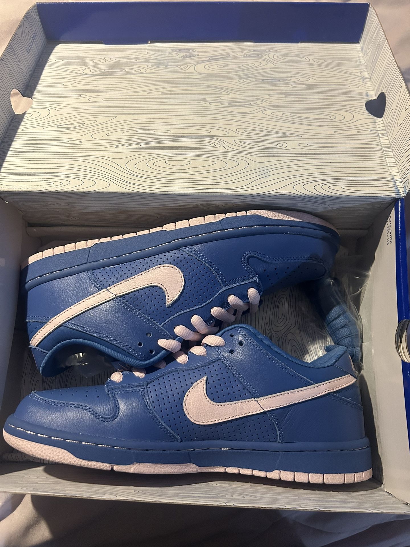 Nike Dunk Lows Varsity Blue/Pink Ice