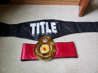Title boxing belt
